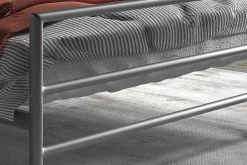 Bed Patrick Grijs 160x200cm^Huisenthuis Hot