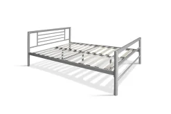 Bed Patrick Grijs 140x200cm^Huisenthuis New