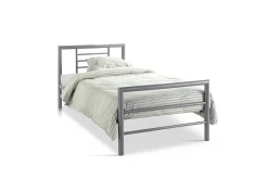 Bed Patrick Grijs 90x200cm^Huisenthuis Sale