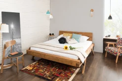 Bed Resi Vurenhout 200x200cm^Huisenthuis New