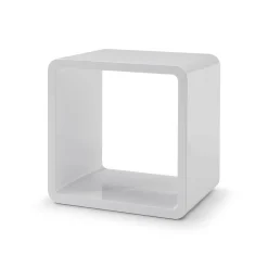 Bijzettafel Guus Wit Vierkant^Huisenthuis Discount