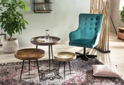 Bijzettafel Kasai Mango 50×50 cm^Huisenthuis