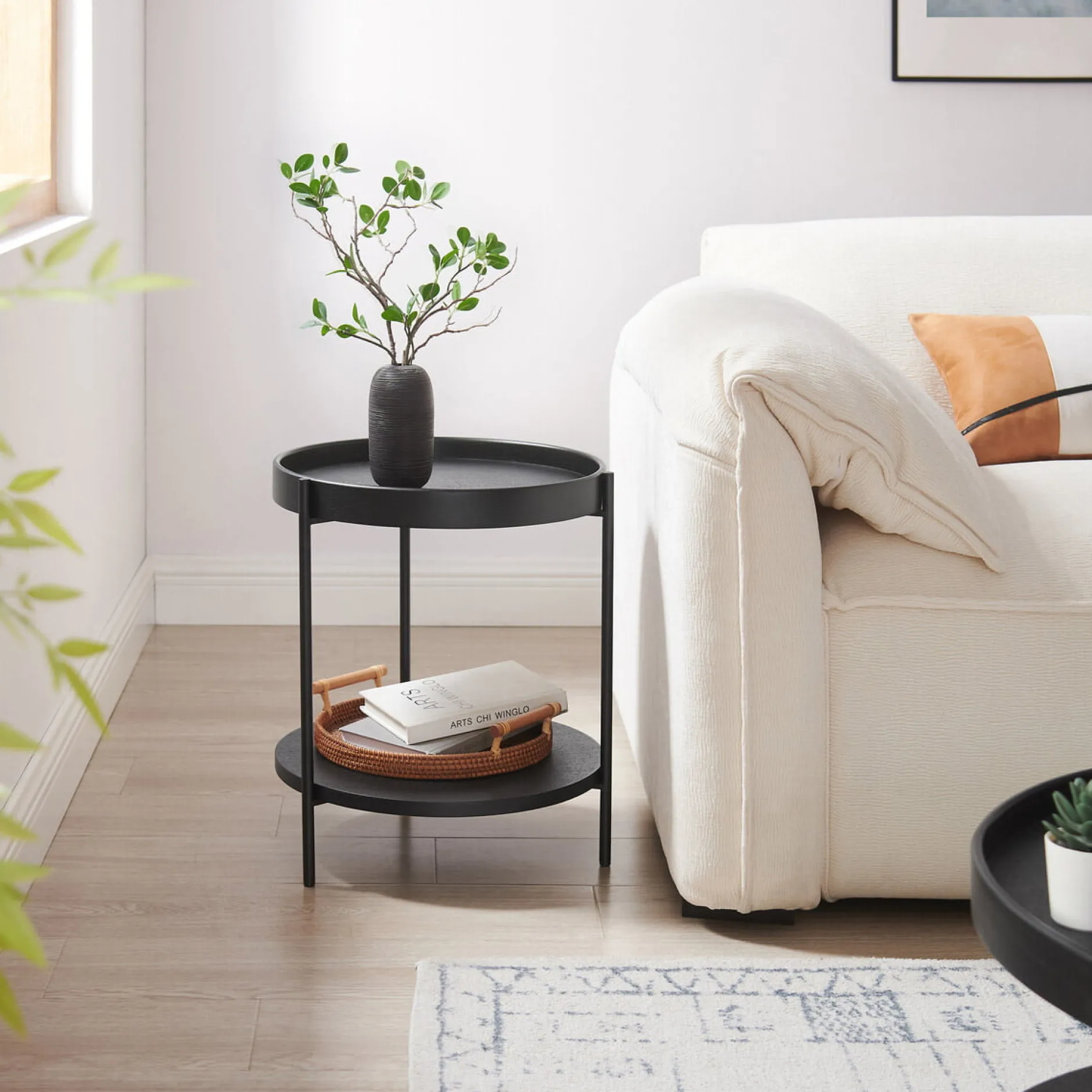 Bijzettafel Kyoto 44 cm^Huisenthuis New