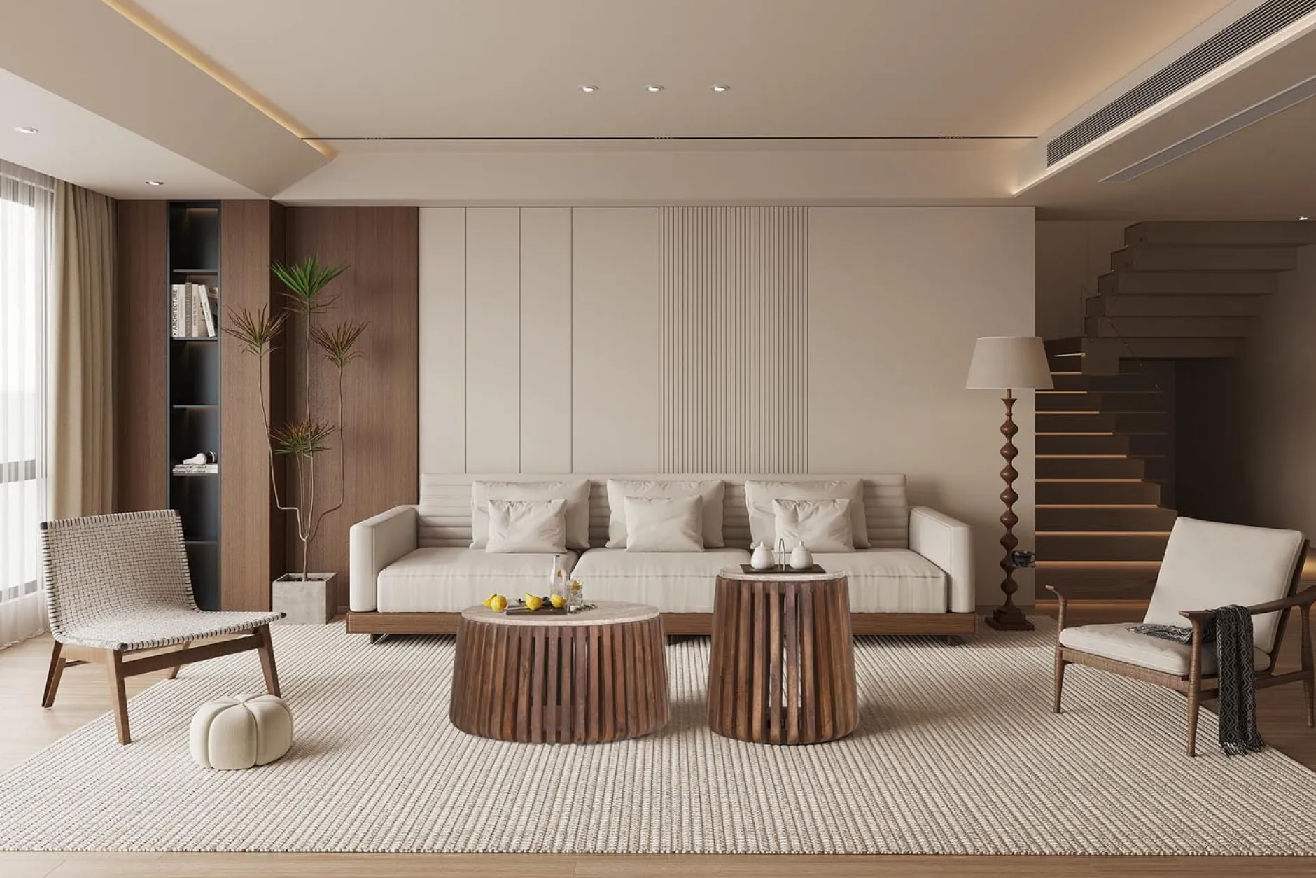 Bijzettafel Milo Travertin^Huisenthuis Outlet