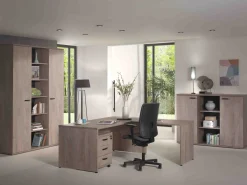 Bureau Erasmus Eiken 160cm^Huisenthuis New