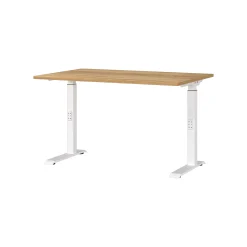 Bureau Galileo Eiken Wit 120 cm^Huisenthuis Clearance