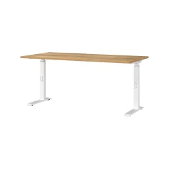 Bureau Galileo Eiken Wit 160 cm^Huisenthuis New