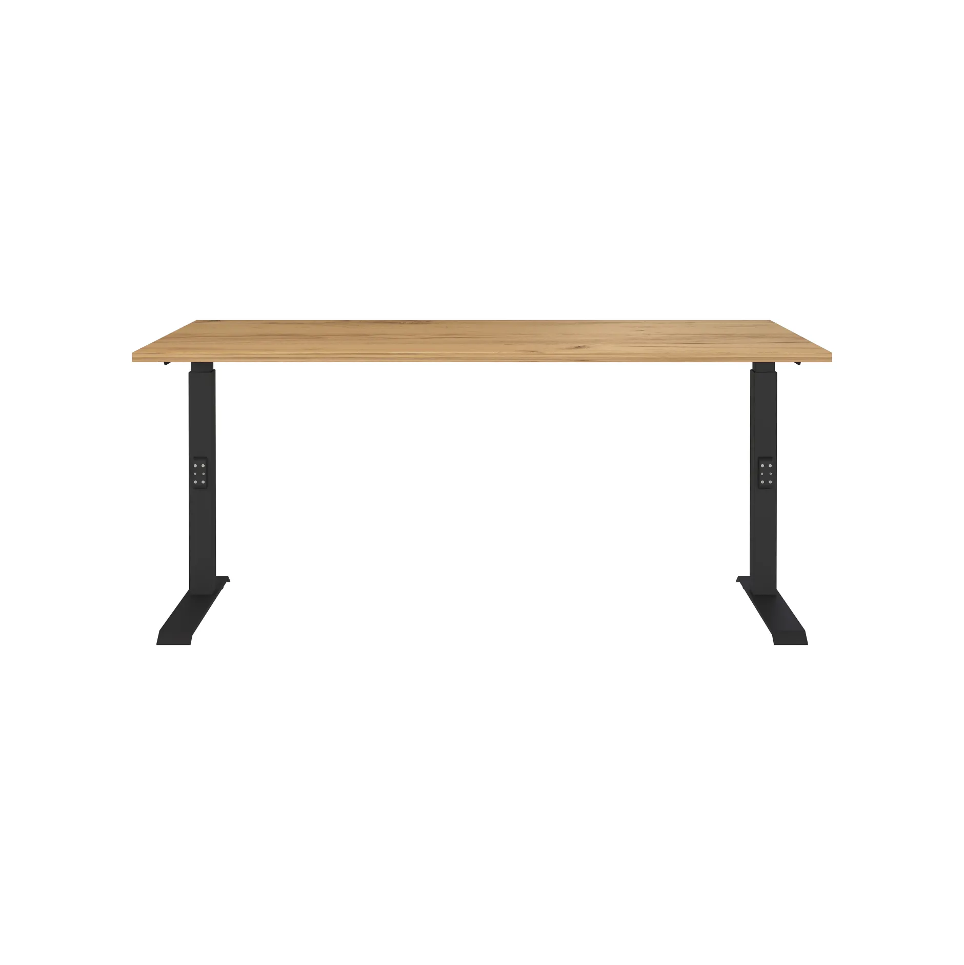 Bureau Galileo Eiken Zwart 160 cm^Huisenthuis Online