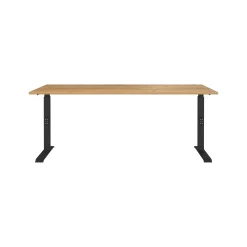 Bureau Galileo Eiken Zwart 180 cm^Huisenthuis New