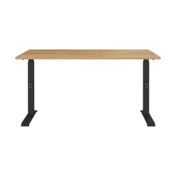 Bureau Galileo Eiken Zwart 140 cm^Huisenthuis Outlet