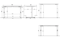 Bureau Galileo 120 cm^Huisenthuis Online