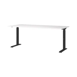 Bureau Galileo Wit Zwart 180 cm^Huisenthuis