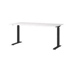 Bureau Galileo Wit Zwart 160 cm^Huisenthuis Best