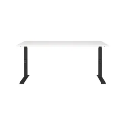 Bureau Galileo Wit Zwart 160 cm^Huisenthuis Best