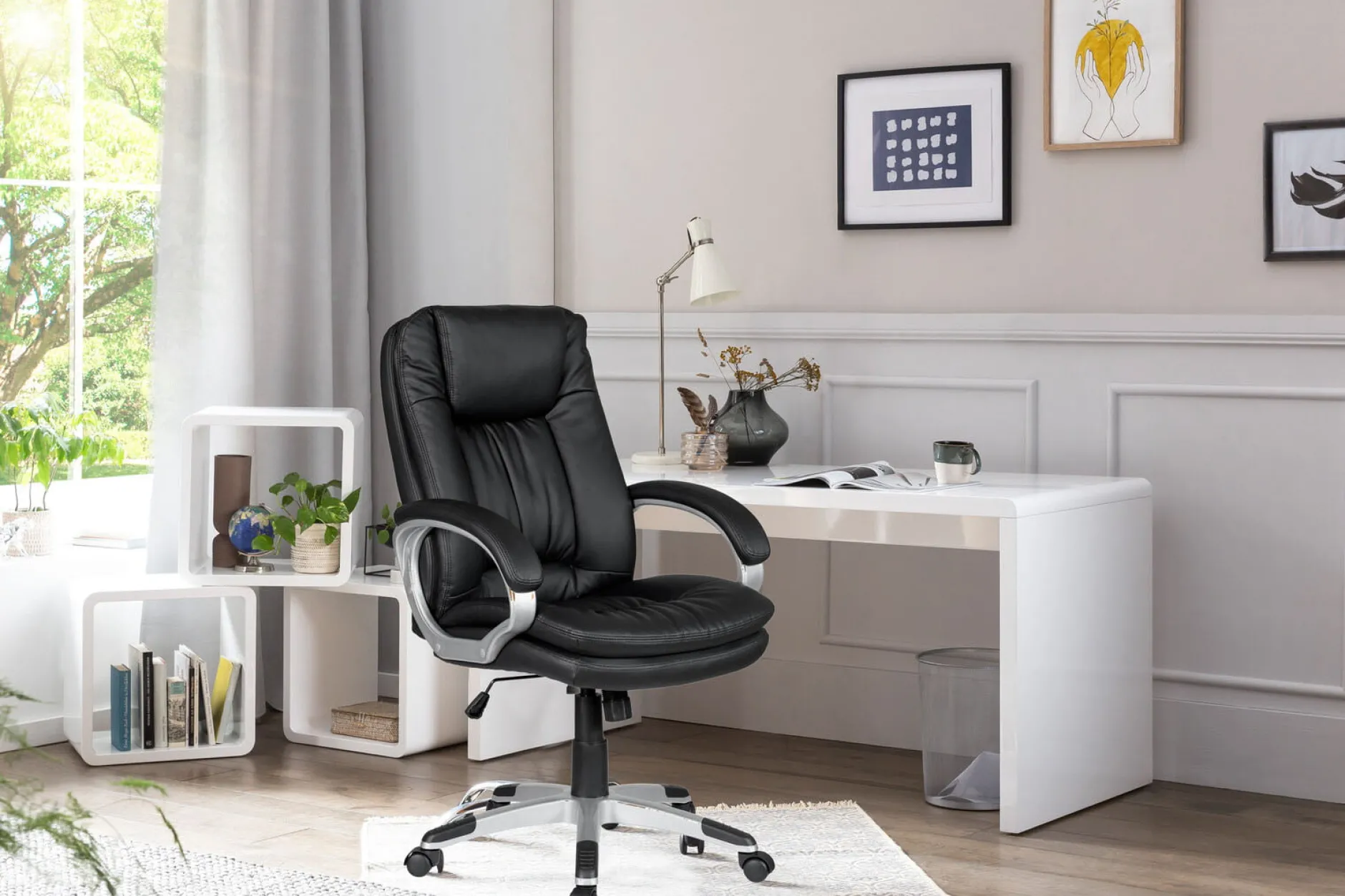 Bureau Matthijs Wit 120cm^Huisenthuis Outlet