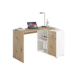 Bureau Texas Artisan Eiken Wit^Huisenthuis