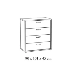 Commode Mekong Eiken^Huisenthuis Hot