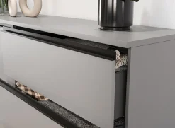 Dressoir Alec Grijs 135 cm^Huisenthuis Online