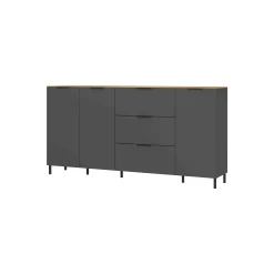 Dressoir Amalfi Grafiet-Eiken L^Huisenthuis Online