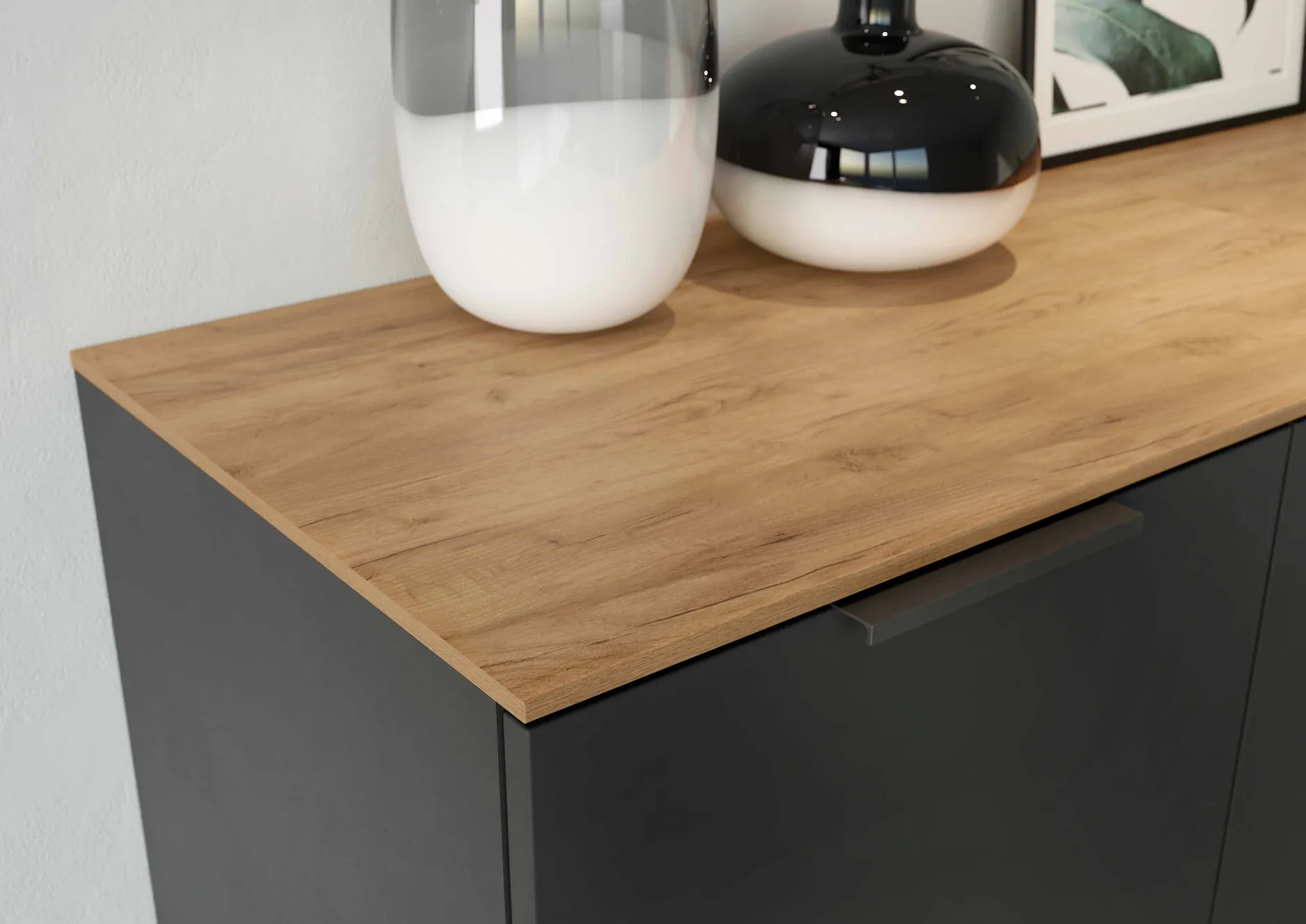 Dressoir Amalfi Grafiet-Eiken L^Huisenthuis Online