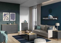 Dressoir Amalfi Grafiet-Eiken L^Huisenthuis Online