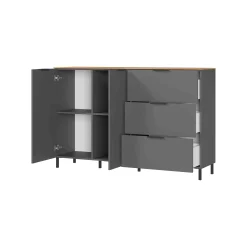 Dressoir Amalfi Grafiet-Eiken S^Huisenthuis Hot