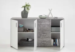 Dressoir Ares Beton 160 cm^Huisenthuis Clearance
