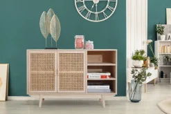 Dressoir Freja Rotan 100 cm^Huisenthuis Online