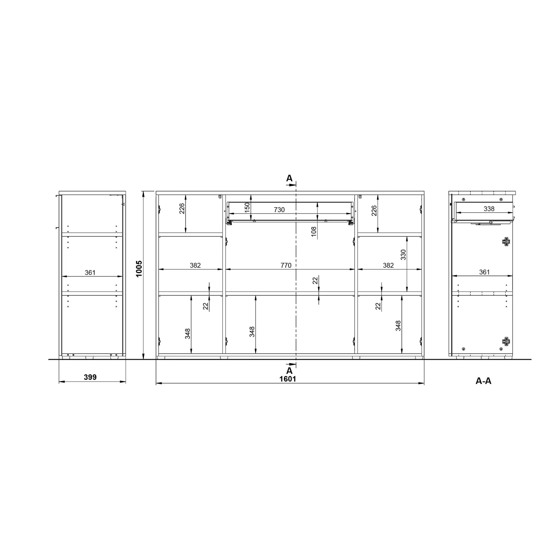 Dressoir Galileo^Huisenthuis
