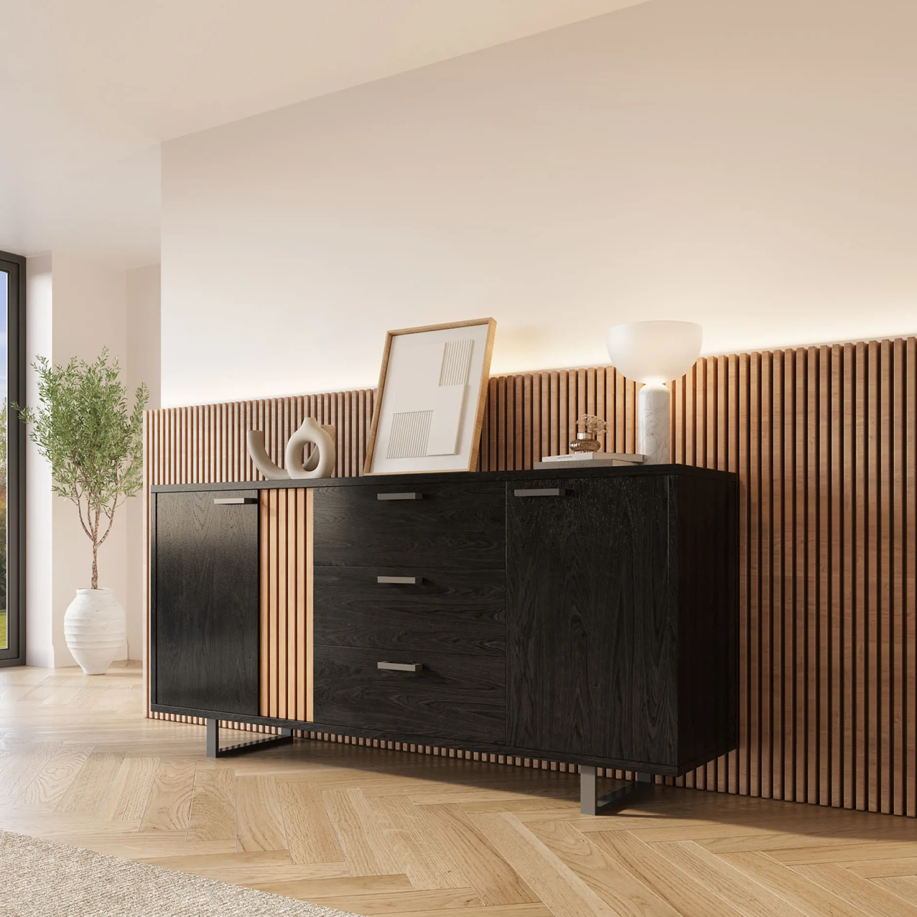 Dressoir Myron 216 cm^Huisenthuis Best