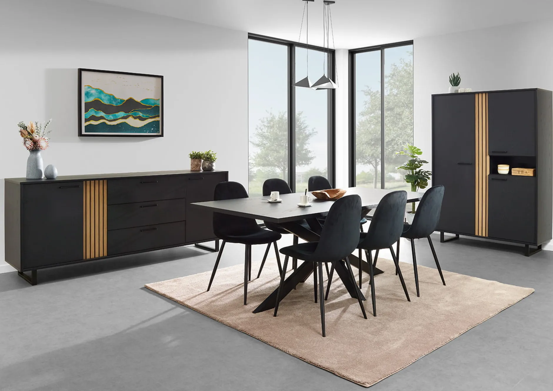 Dressoir Myron 216 cm^Huisenthuis Best