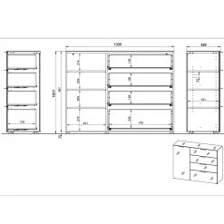 Dressoir Sirmione Small^Huisenthuis Best
