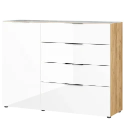 Dressoir Sirmione Wit-Eiken Small^Huisenthuis Outlet