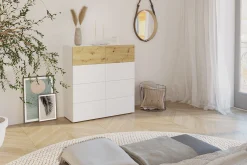 Dressoir Zeger Wit Artisan Eiken 109 CM – 2^Huisenthuis Sale