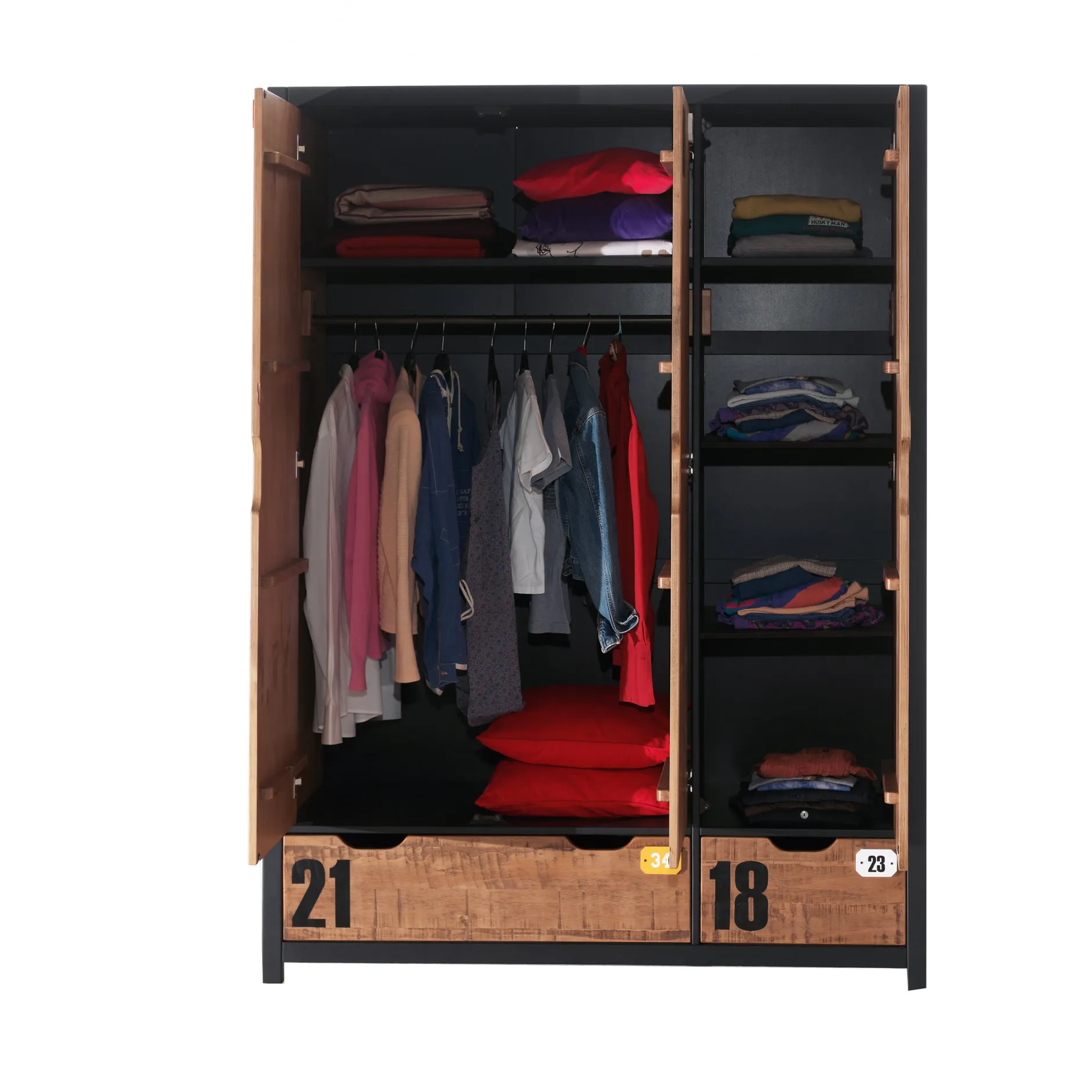 Driedeurskast Lucas^Huisenthuis Discount