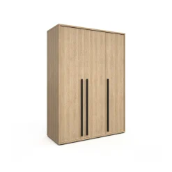 Driedeurskast Yumi Eiken^Huisenthuis Hot