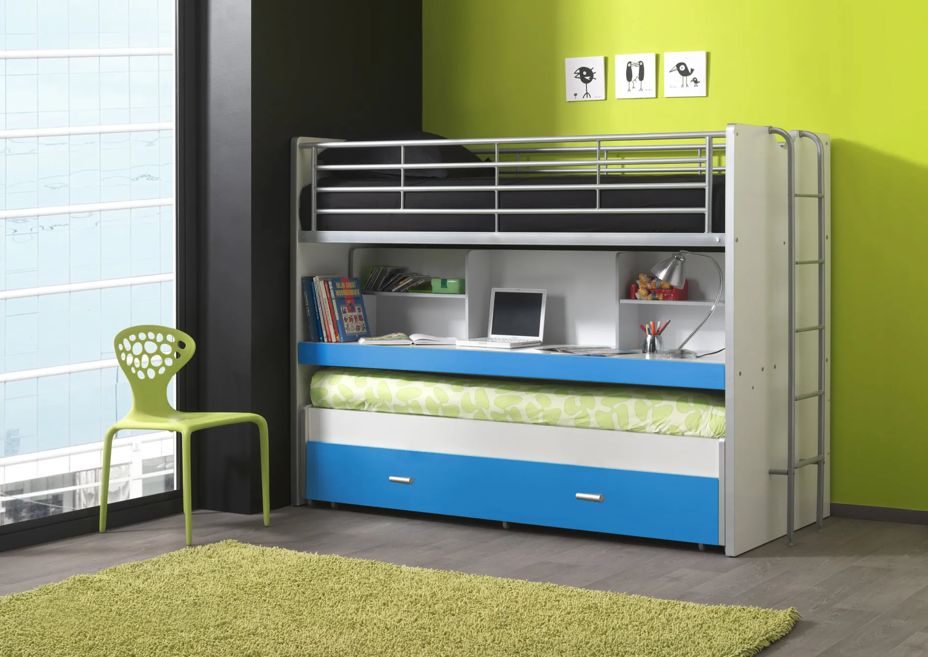 Driepersoons hoogslaper Evi-HB^Huisenthuis