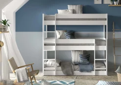 Driepersoons Stapelbed Jonas Wit^Huisenthuis Online