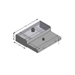 Eenpersoonsbed Denzel Eiken^Huisenthuis Sale