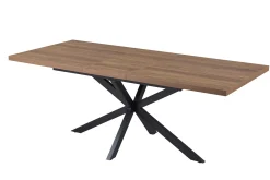 Eetkamertafel Antoon Donkerbruin 160-200 cm^Huisenthuis Discount