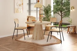 Eetkamertafel Berber Eiken Rond 120 cm^Huisenthuis Sale