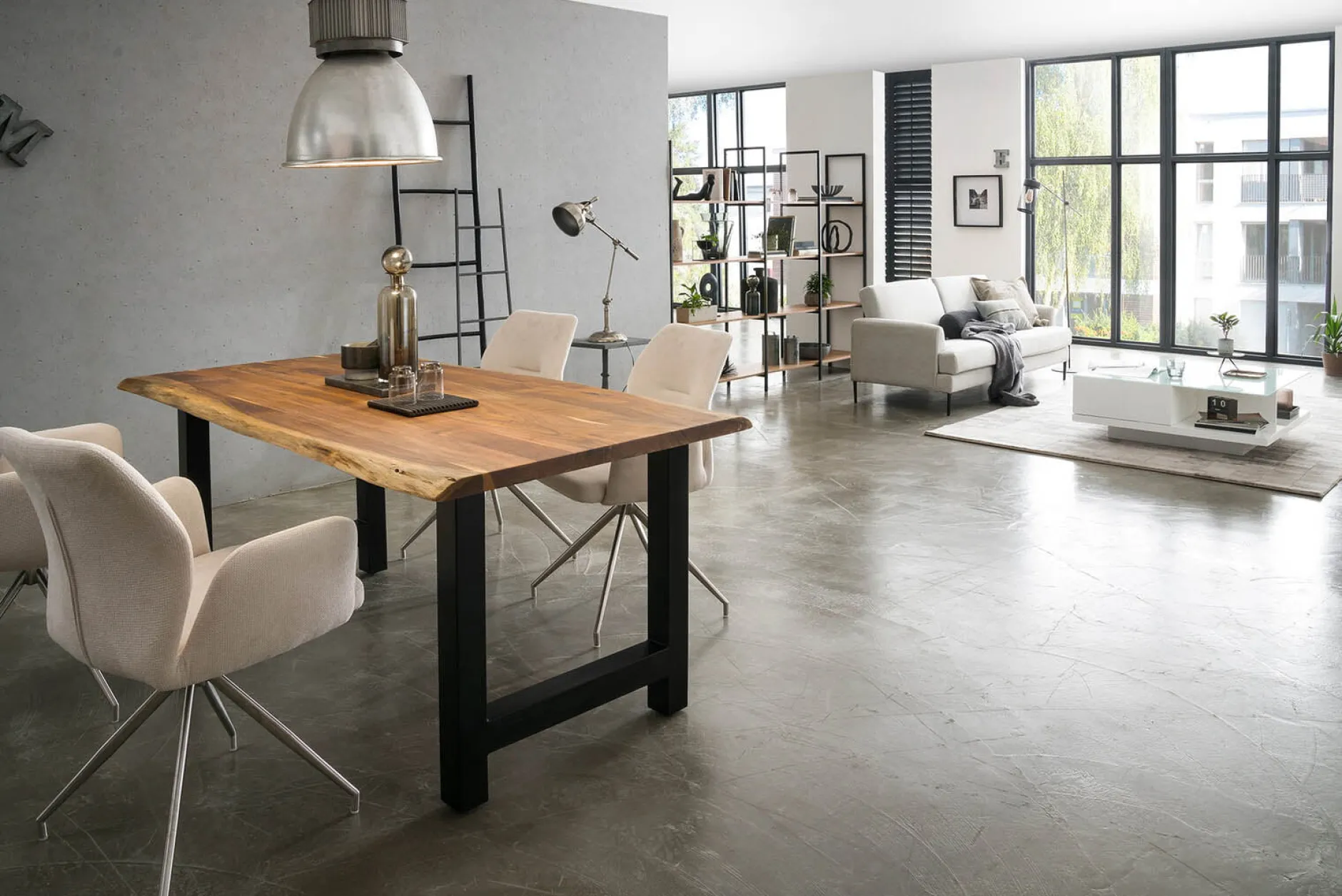 Eetkamertafel Diego Acacia 160x85cm^Huisenthuis Sale