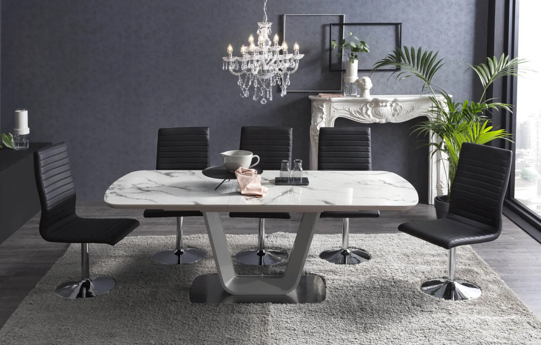 Eetkamertafel Faith Wit^Huisenthuis Best