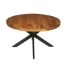 Eetkamertafel Hendrik 130cm rond Mangolia^Huisenthuis Discount
