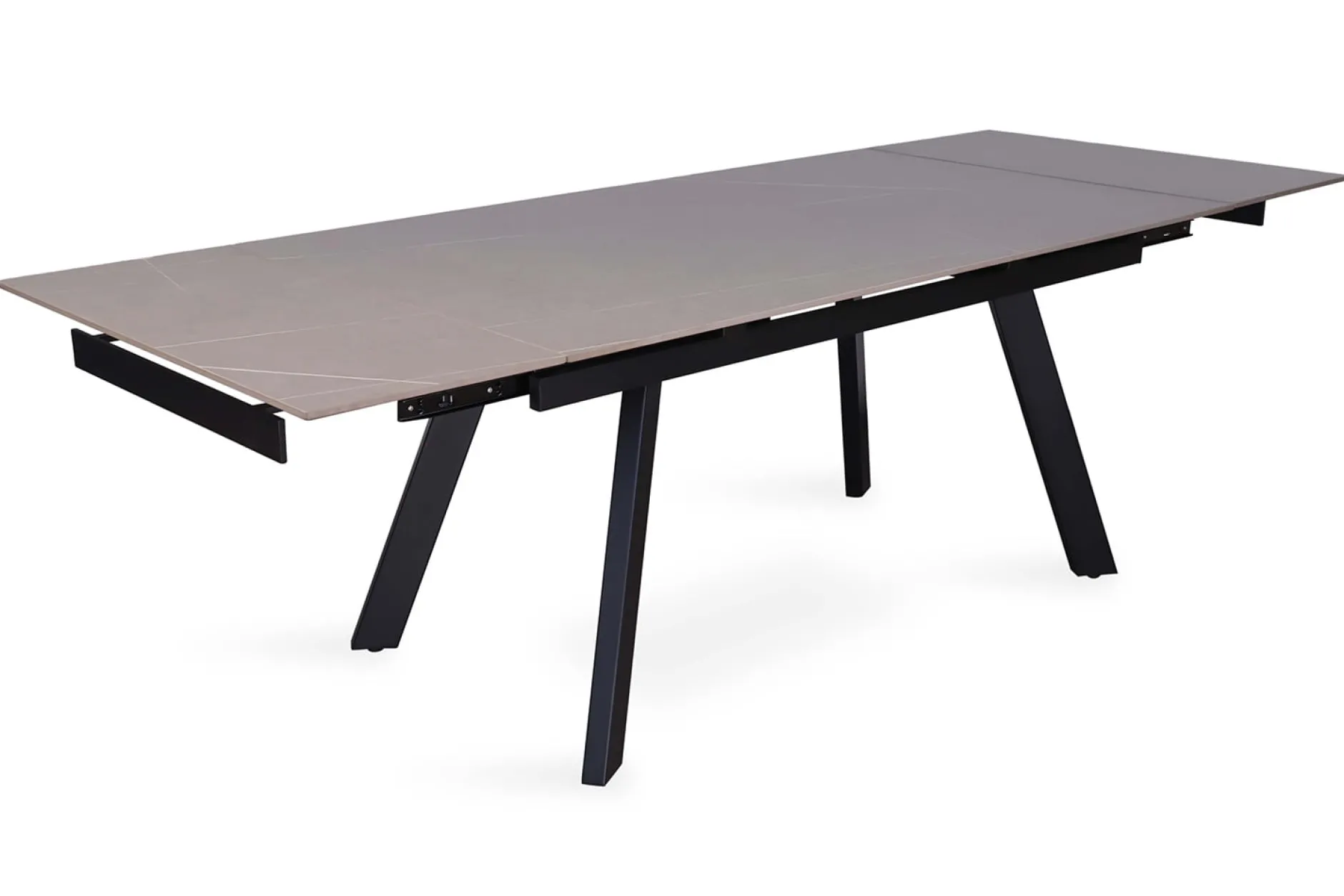 Eetkamertafel Jef Grijs 160-240 cm^Huisenthuis Online