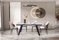 Eetkamertafel Jef Wit 160-240 cm^Huisenthuis Sale