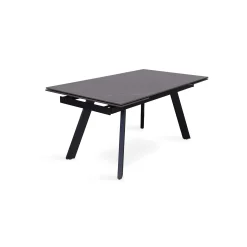 Eetkamertafel Jef Zwart 160-240 cm^Huisenthuis Hot