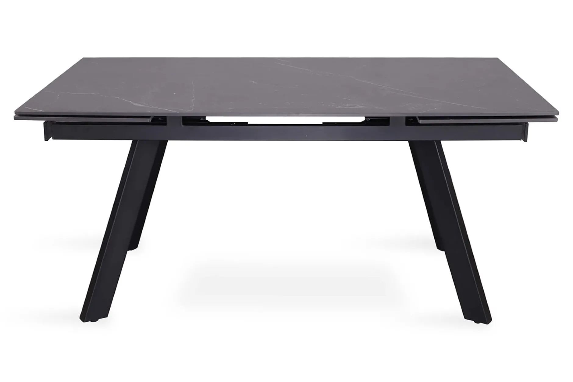 Eetkamertafel Jef Zwart 160-240 cm^Huisenthuis Hot