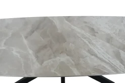 Eetkamertafel Jody Grijs Glans 180 cm^Huisenthuis Online