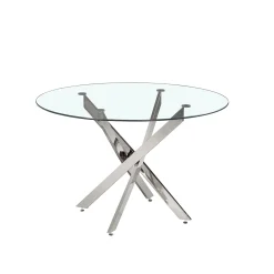 Eetkamertafel Martijn Glas Rond 120 cm^Huisenthuis Best